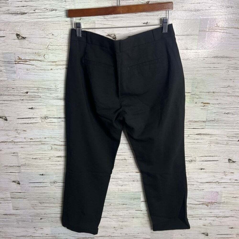 BANANA REPUBLIC WOMEN'S SIZE 4 curvy fit RYAN FIT BLACK DRESS PANTS.